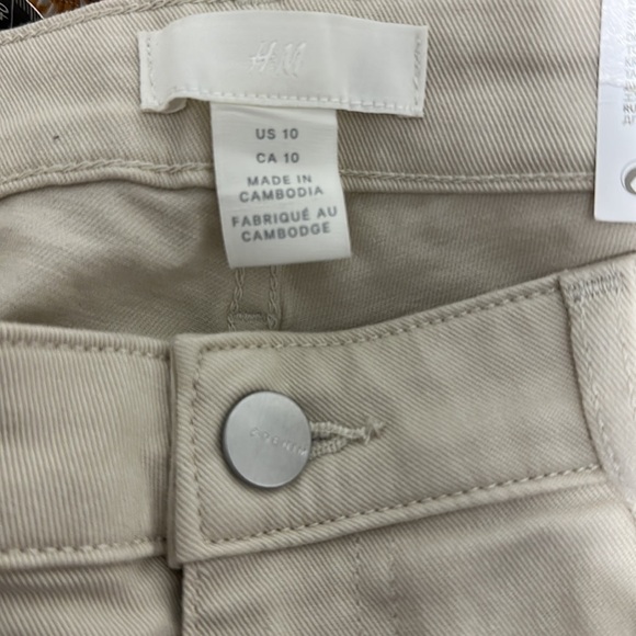 H & M cream pants - Picture 9 of 10